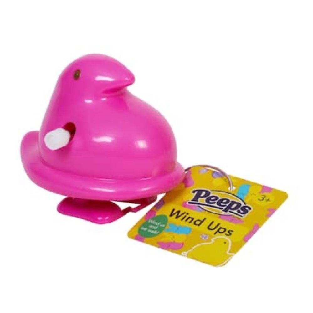 New Peeps Pink Wind-Up Chick Toy